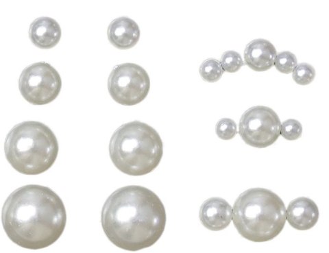 Titanum Kryształki Craft-Fun Series 82 sztuki perłowy Titanum (23mH03161)