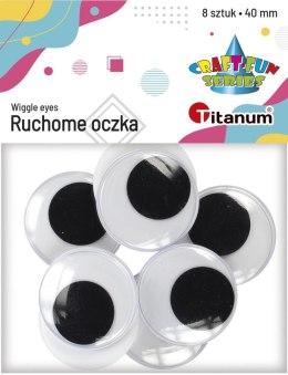 Titanum Oczka Titanum Craft-Fun Series 40 mm 8 szt (5032)