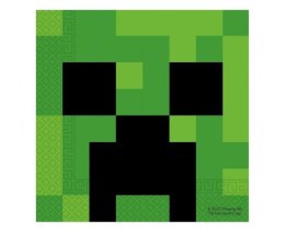 Godan Serwetki Godan Minecraft zielony papier [mm:] 330x330 (95443)