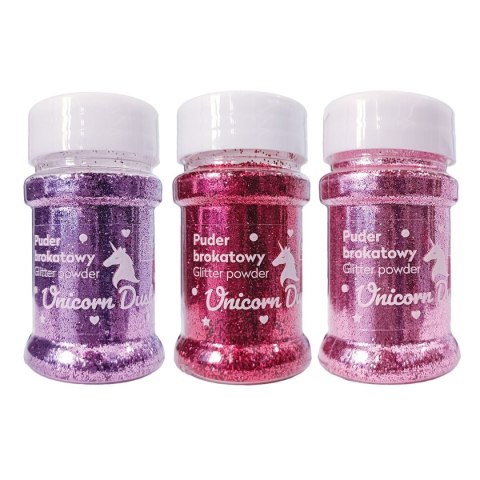 Interdruk Puder Interdruk UNICORN DUST 9 szt brokat 5902277337115