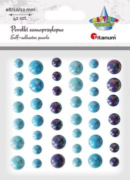 Titanum Kryształki Titanum Craft-Fun Series 42 szt niebieskie (23mH0378)