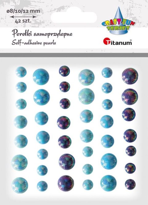 Titanum Kryształki Titanum Craft-Fun Series 42 szt niebieskie (23mH0378)
