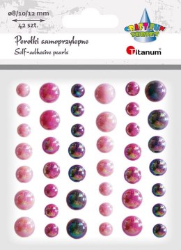 Titanum Kryształki Titanum Craft-Fun Series 42 szt różowe (23mH0380)