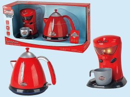Adar Ekspres do kawy zabawkowy zestaw 2 urządzeń AGD, na baterie, expres do kawy, czajnik Adar (576933)