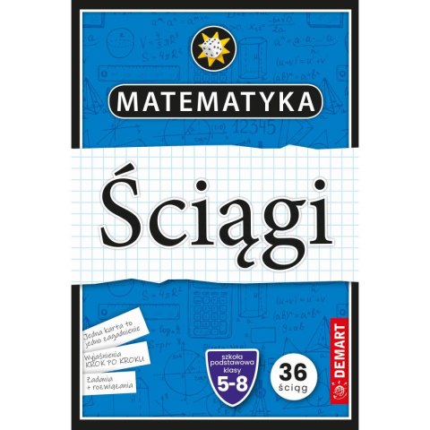 Demart Książeczka edukacyjna Demart ściąga matematyka