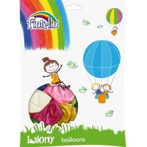 Fiorello Balon gumowy Fiorello metalizowany (170-1678)