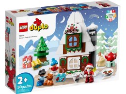 Lego Klocki konstrukcyjne Lego Duplo Piernikowy domek Świętego Mikołaja (10976)