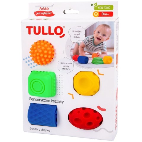 Tullo Piłeczka sensoryczna 5szt. Tullo (421)