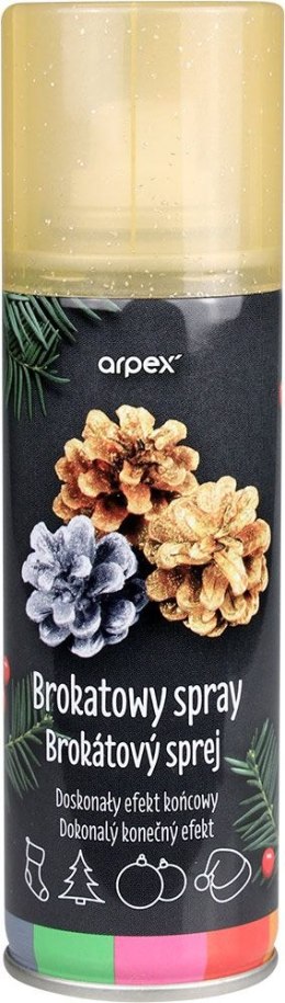 Arpex Spray brokatowy, złoty 100ml Arpex (KA6067)
