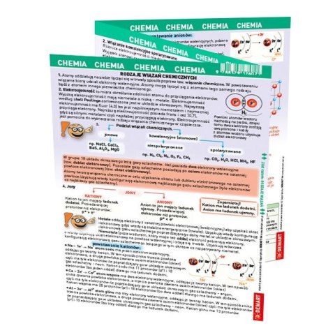 Demart Książeczka edukacyjna maxi ściąga chemia Demart