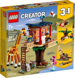 Lego Klocki konstrukcyjne Lego Creator Domek na drzewie na safari (31116)