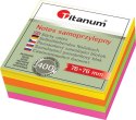 Titanum Notes samoprzylepny Titanum mix fluo 400k [mm:] 76x76 (YGSF-02)