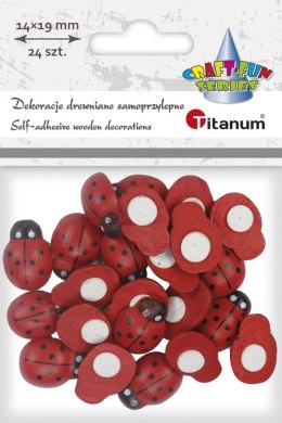 Titanum Ozdoba drewniana Titanum Craft-Fun Series biedronki (EE16)