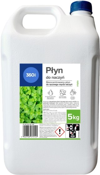 360 Pro Płyn do naczyń 360 Pro premium mięta 5000ml