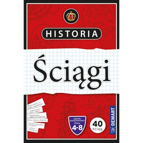 Demart Książeczka edukacyjna Demart ściąga historia