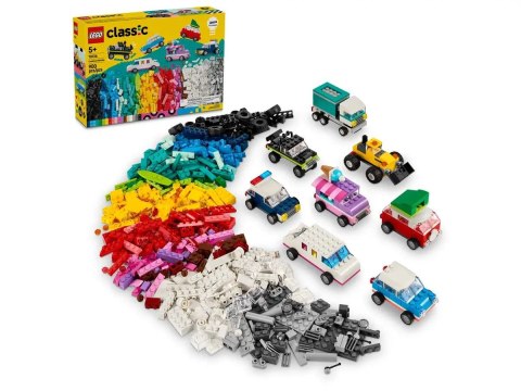 Lego Klocki konstrukcyjne Lego Classic Kreatywne pojazdy (11036)