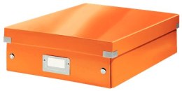 Leitz Pudło archiwizacyjne Click & Store z przegródkami pomarańczowy karton [mm:] 280x100x 370 Leitz (60580044)
