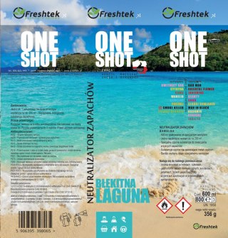 One Shot Odświeżacz powietrza One Shot Błękitna Laguna 600ml