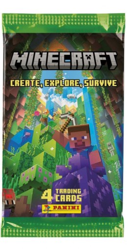 Panini Karty Saszetka z kartami Minecraft Panini (Z5162) 4 sztuk