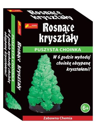 Ranok Creative Zestaw kreatywny dla dzieci Ranok Creative Rosnące kryształy Puszysta choinka zielona