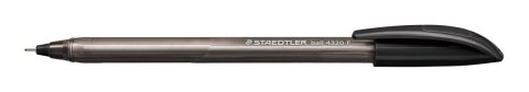 Staedtler Długopis Staedtler trójkątny 4320 F czarny 0,7mm (S 4320 F-9)