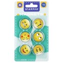 Starpak Magnes żółty Starpak (528365) 6 sztuk