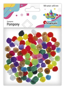 Titanum Pompony Titanum Craft-Fun Series akrylowe mix 100 szt (20TH1020-5)
