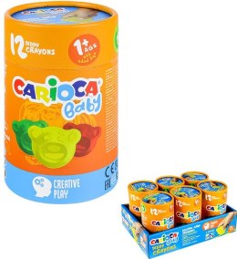 Carioca Kredki świecowe Carioca Misiaki Baby 12 kol. (160-2349)