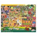 Grafix Naklejka (nalepka) Mega zestaw naklejek z dinozaurami 500 szt. 40 * 32 cm Grafix (100081)