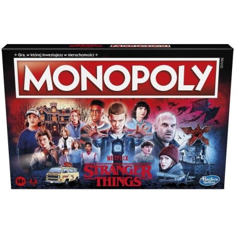 Hasbro Gra planszowa Hasbro Monopoly Stranger Things (F2544)