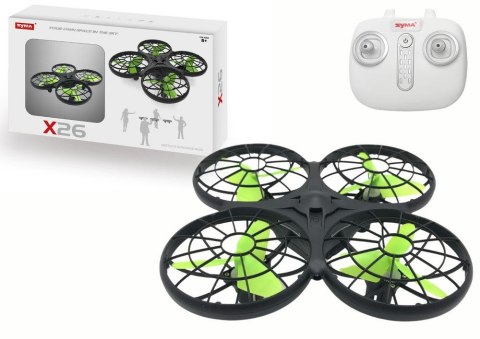 Lean Dron Zdalnie Sterowany X26 SYMA Czarny Lean (14879)