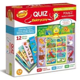 Smily Play Gra edukacyjna Smily Play Quiz Elektryczny Wszystko o zwierzętach (SP98277)