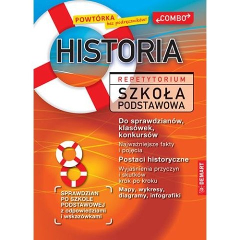 Demart Książeczka edukacyjna Demart Repetytorium historia