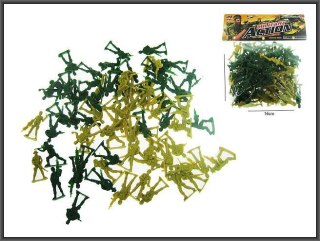 Hipo Figurka Hipo zestaw żołnierzyków 72szt. (HFZ01)