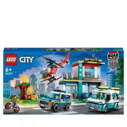 Lego Klocki konstrukcyjne Lego City parking dla pojazdów (60371)