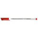 Memobe Długopis Memobe przeźroczysty czerwony 1,0mm (MD108-05)