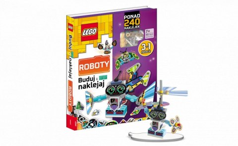 Ameet Książka dla dzieci Ameet Lego® Books Buduj i naklejaj: Roboty (BLW-6602) Ameet Książka dla dzieci Ameet Lego® Books Buduj i naklejaj: Roboty (BLW-6602)