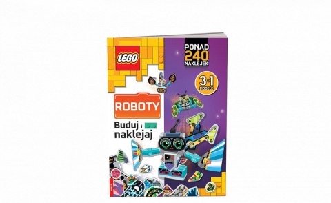Ameet Książka dla dzieci Ameet Lego® Books Buduj i naklejaj: Roboty (BLW-6602) Ameet Książka dla dzieci Ameet Lego® Books Buduj i naklejaj: Roboty (BLW-6602)