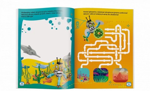 Ameet Książka dla dzieci Ameet Lego® Books Buduj i naklejaj: Roboty (BLW-6602) Ameet Książka dla dzieci Ameet Lego® Books Buduj i naklejaj: Roboty (BLW-6602)