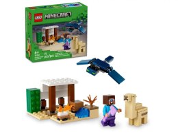 Lego Klocki konstrukcyjne Lego Minecraft Pustynna wyprawa Steve'a (21251)