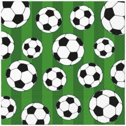 Paw Serwetki Paw Lunch Soccer ball mix nadruk bibuła [mm:] 330x330 (SDL160012)