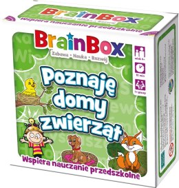 Rebel Gra edukacyjna Rebel BrainBox -Poznaję domy zwierząt (5902650616691)