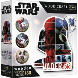Trefl Puzzle Trefl Star Wars Drewniane Darth Vader 160 el. (20190)