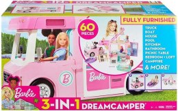 Barbie Lalka Barbie kamper z akcesoriami [mm:] 290 (GHL93)