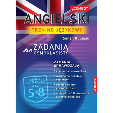 Demart Książeczka edukacyjna Demart Trening językowy - ćwiczenia do angielskiego