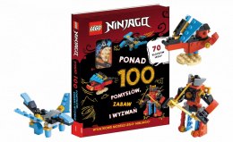 Ameet Książka dla dzieci Lego® Ninjago®. Ponad 100 pomysłów, zabaw i wyzwań Ameet (LQB 6701)