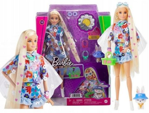 Barbie Lalka Barbie Extra blond włosy [mm:] 290 (HDJ45)