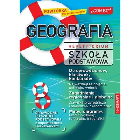 Demart Książeczka edukacyjna Demart Repetytorium geografia