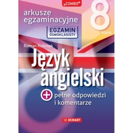 Demart Książeczka edukacyjna TESTY - Ósmoklasisty - Angielski Demart