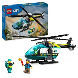 Lego Klocki konstrukcyjne Lego City Helikopter ratunkowy (60405)